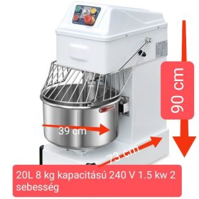 luxor kitchen spiral 8 kg